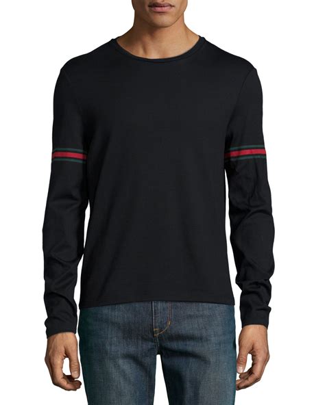 gucci long sleeve shirt men's.